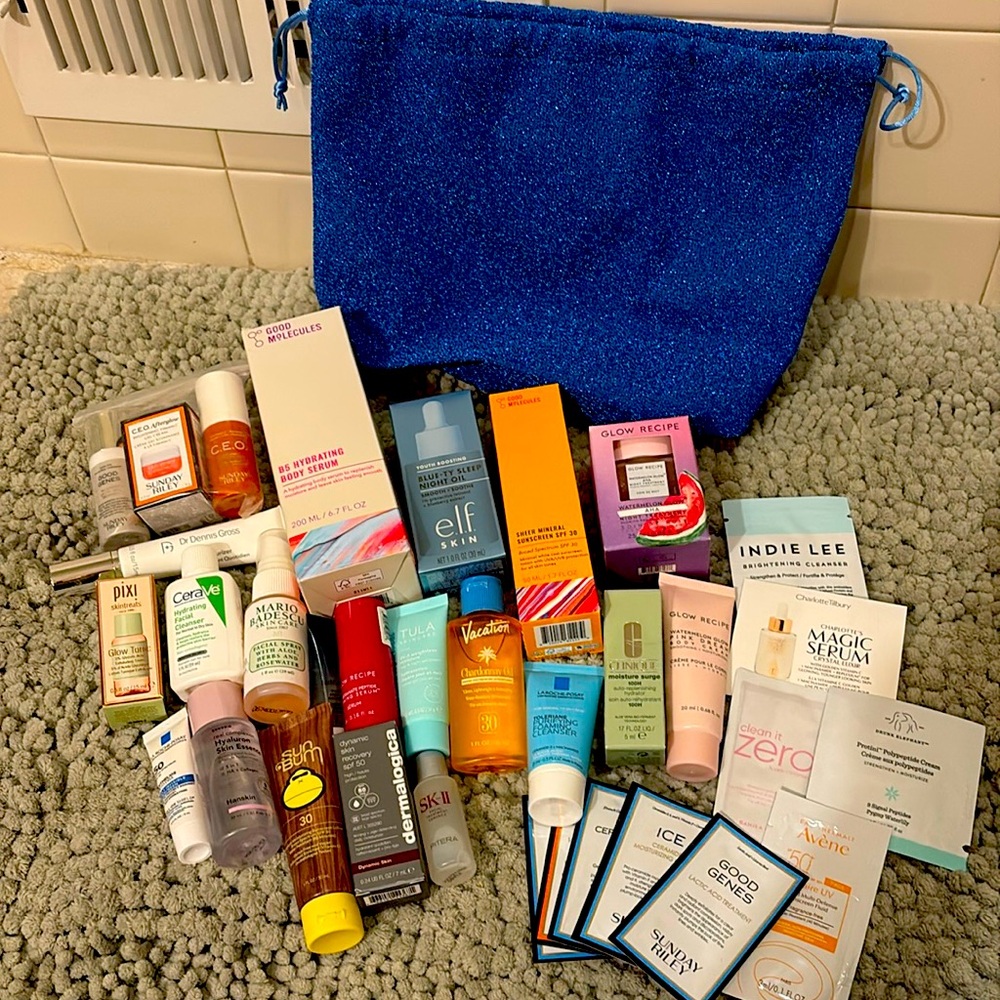 Skincare Bundle Plus Makeup Bag!